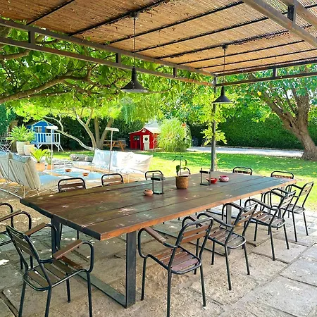 Grand Mas Provencal, 5 Chambres, Jardin, Piscine & Calme Absolu A 5 Min D'arles * Fourques (Gard)
