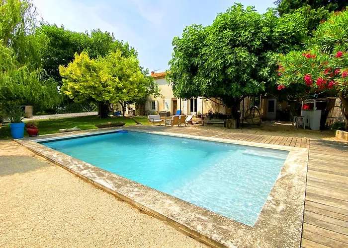 Grand Mas Provencal, 5 Chambres, Jardin, Piscine & Calme Absolu A 5 Min D'arles 度假居 *